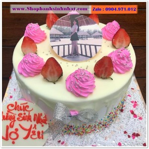 Bánh Sinh Nhật In Hình Ảnh - H301